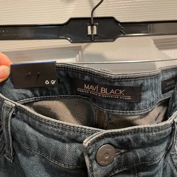 Mavi BLACK - Jeans Pierre Slim Straight Leg 34x32 - Picture 7 of 7